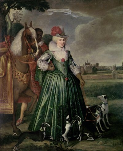 Anne de Danemark, 1617 - Paul van Somer